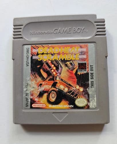 Nintendo Game Boy Dead Heat Scramble Cartridge Authentic GB Cart Only