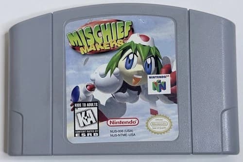 Mischief Makers (N64) Cartridge Only Tested&Working Fast shipping!
