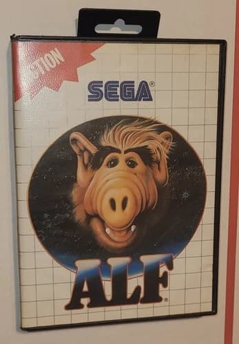 ALF SEGA MASTER SYSTEM GAME BOXED W/ MANUAL VERY NICE