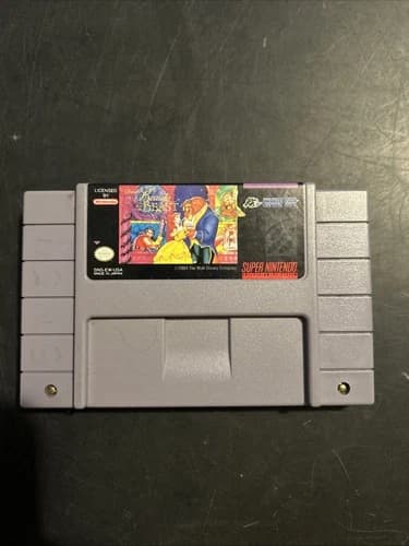 Disney's Beauty and the Beast (Super Nintendo SNES, 1994) Tested