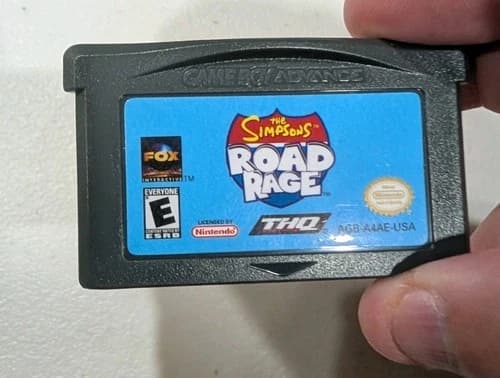 Nintendo Game Boy Advance The Simpsons Road Rage Cartridge Only Tested