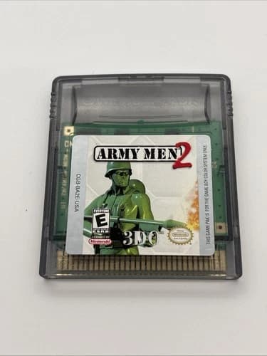 Army Men 2 (Game Boy Color) Video Game Cartridge Only Authentic Tested
