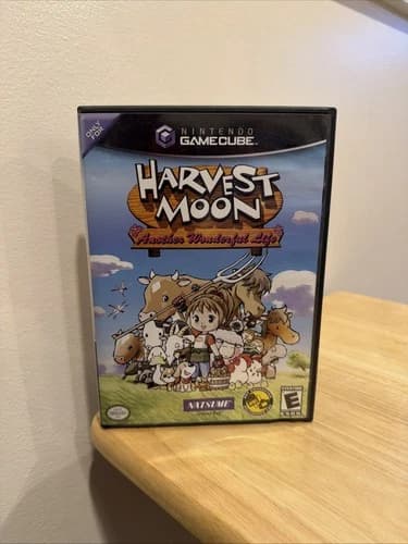 Harvest Moon Another Wonderful Life Nintendo Gamecube Game