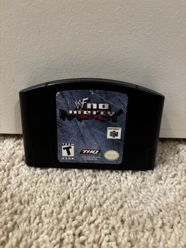 WWF No Mercy (Nintendo 64 N64, 2000) Cartridge Only