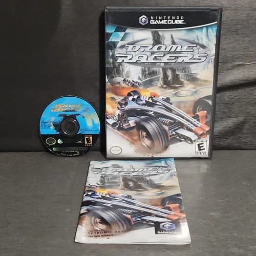 Drome Racers Nintendo GameCube Video Game Complete CIB EA Lego Race