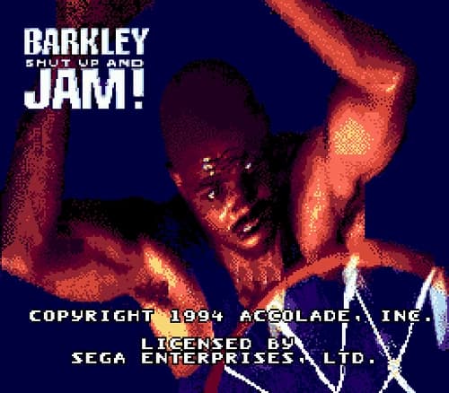 Barkley Shut Up And Jam - Sega Genesis Game Complete