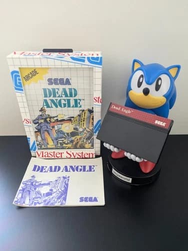 Sega Master System DEAD ANGLE Retrogame CIB