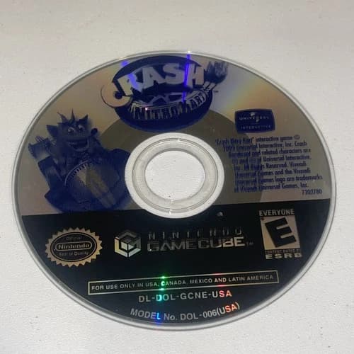Crash Nitro Kart (Nintendo GameCube, 2003) Disc only, tested/works