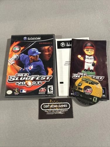 Nintendo GameCube MLB SLUGFEST 2003 ALEX RODRIGUEZ CIB Complete