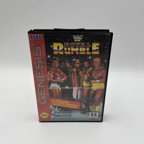 WWF Royal Rumble Sega Genesis Complete