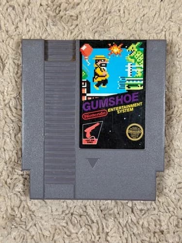 Gumshoe (Nintendo NES, 1986) - Authentic