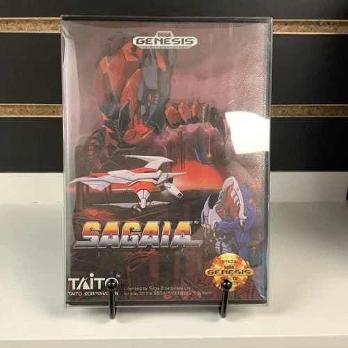 Sagaia by Taito (Sega Genesis) CIB Complete! Clean! Tested! Authentic! US Vers!