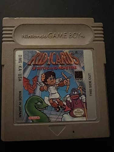 Kid Icarus of Myths and Monsters Game Cartridge for Game Boy AUTHENTIC
