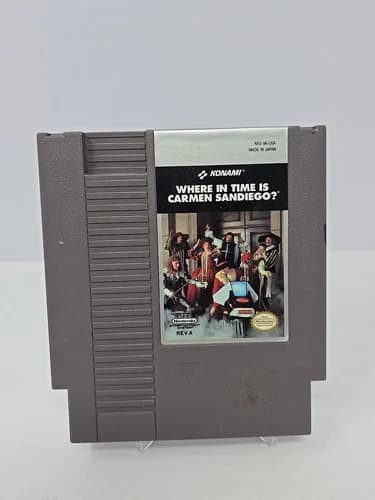 Where in Time is Carmen Sandiego (Nintendo Entertainment System) Tested&Working!