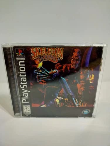 Skeleton Warriors (Sony PlayStation 1, 1996) PS1 Complete Jewel Case tested