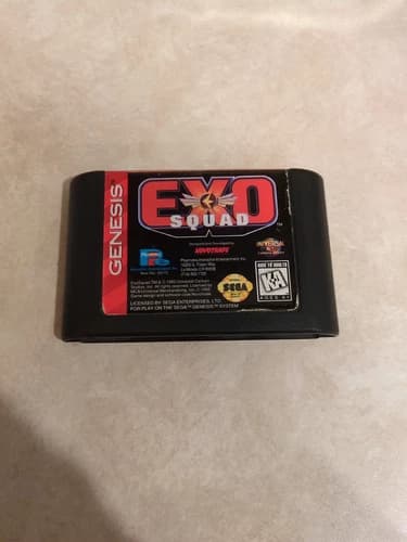 EXO Squad (Sega Genesis, 1995). Cartridge only. Tested.
