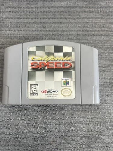 California Speed (Nintendo 64, 1999) N64 Cartridge ONLY - Authentic Tested