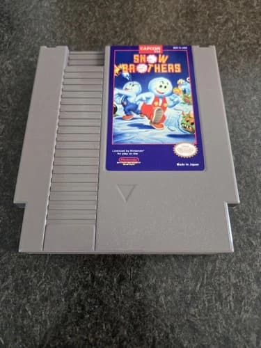 Snow Brothers Nintendo NES Game Read
