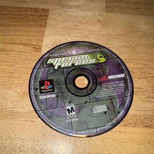 PS1 Mortal Kombat Special Forces *Disc Only*Tested*