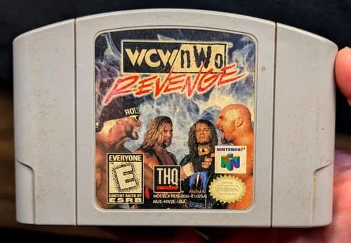 WCW/nWo Revenge - Nintendo 64 (N64) cart only. US Seller Tested, Working