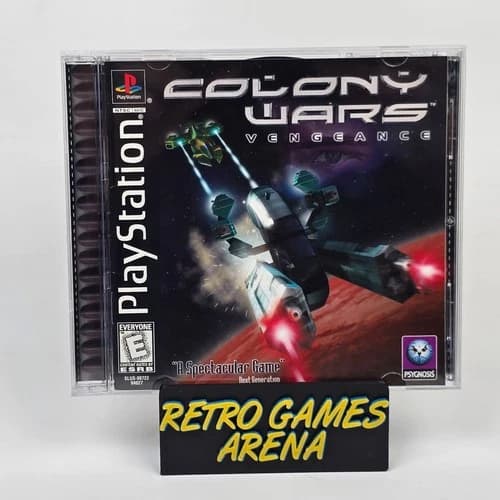 Colony Wars: Vengeance (PlayStation 1 PS1) CIB COMPLETE