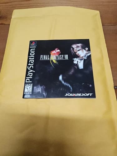 Final Fantasy 8 VIII Sony Playstation PS1 CIB Black Label (1)