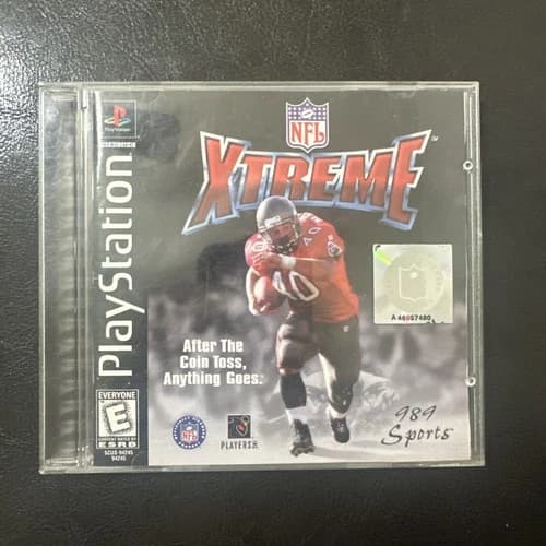 NFL Xtreme (Sony PlayStation 1, 1998) Complete Tested Black Label PS1