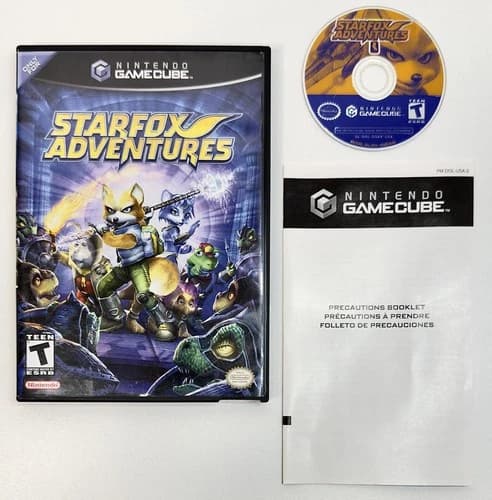 Starfox Adventures (Nintendo GameCube, Wii, 2002) FREE SHIPPING!