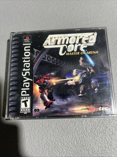 Armored Core: Master of Arena (Sony PlayStation PS1) - Clean Discs - Ex Rental