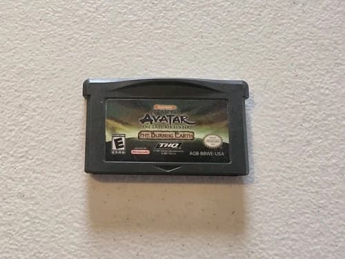 Avatar: The Last Airbender: The Burning Earth (Nintendo GBA) - Tested Authentic