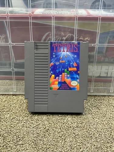 Nintendo Tetris Puzzle Video Game Cartridge for Nintendo NES Platform