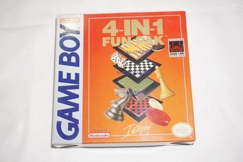 4 In 1 Fun Pak (Nintendo Game Boy Game Boy) Complete in Box w/ Reg CIB