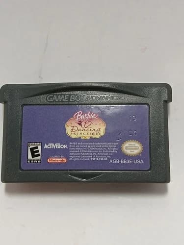 Barbie In The 12 Dancing Princesses Nintendo Gameboy Advance 2006 (Cart Only)