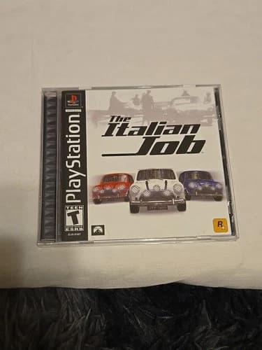 The Italian Job Sony PlayStation 1 Black Label Game, Complete with Manual, 2002