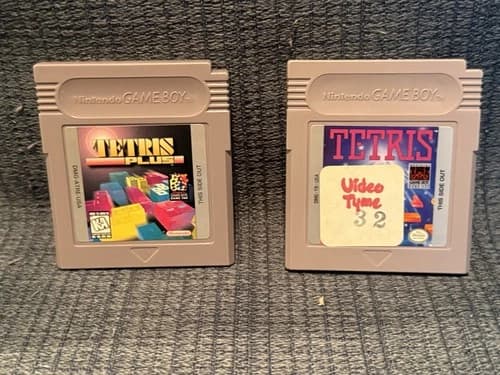 Tetris And Tetris Plus Gameboy Games