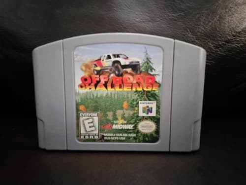 Midway Racing Off Road Challenge Nintendo N64, 1998 Authentic Tested Working