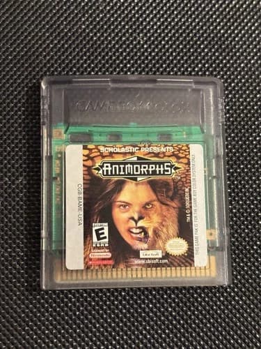 Animorphs (Nintendo Gameboy Color, 2000) GBC Authentic Cartridge Only TESTED