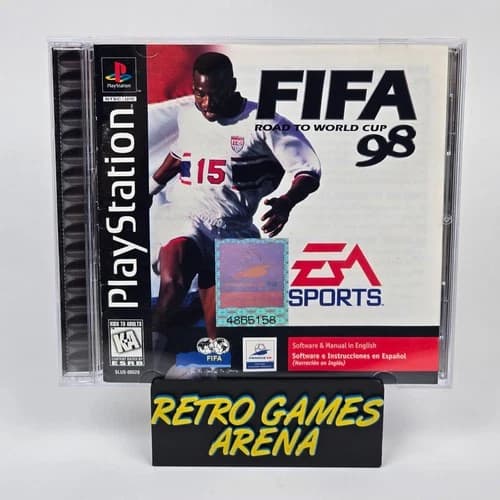 FIFA Road to World Cup 98 (PlayStation 1 PS1) CIB COMPLETE
