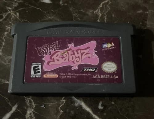 Bratz Babyz Game Boy Advance GBA - Authentic - Tested & Works