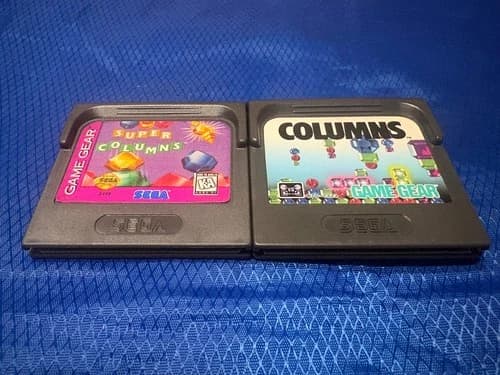 Super Columns (Sega Game Gear, 1995) tested and working