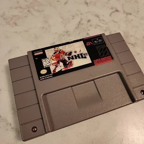 NHL 97 (Super Nintendo Entertainment System, 1996) - Cart Only
