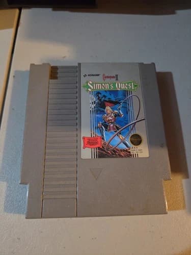 Castlevania 2 Simon's Quest NES Nintendo Entertainment System, 1987 - Tested