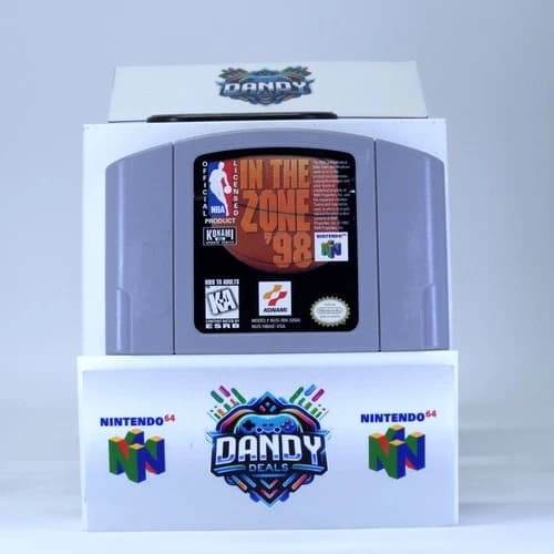 NBA In the Zone '98 N64 Authentic, Tested - Nintendo 64