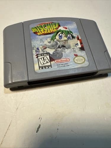 Mischief Makers Nintendo N64 Game Cartridge Only Tested Working Label Wear Cool