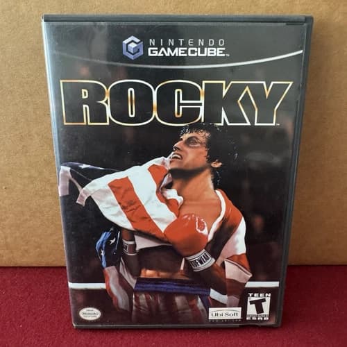 Rocky (Nintendo GameCube, 2002) Complete In Box CIB With Manual