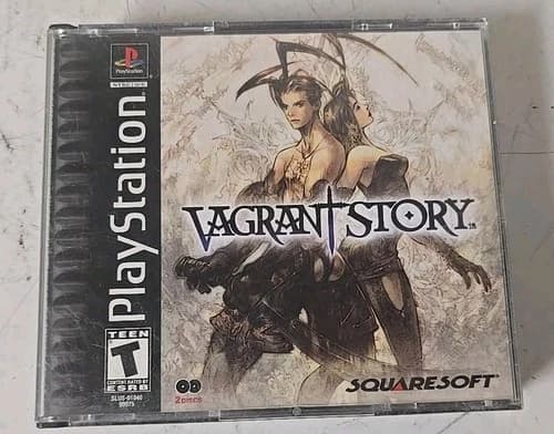 Vagrant Story Sony PlayStation 1 2000 PS1 Collectors CD Complete W/Reg Card CIB
