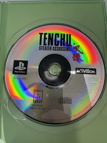Tenchu: Stealth Assassins (PS1, Sony PlayStation 1, 1998) - Disc Only