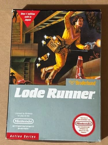 Nintendo NES Lode Runner Complete CIB
