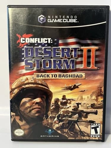 Conflict: Desert Storm 2 Back to Baghdad (Nintendo GameCube) - Complete CIB