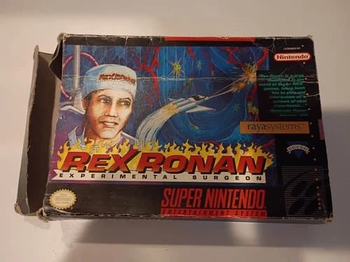 Rex Ronan: Experimental Surgeon Super Nintendo SNES Video Game